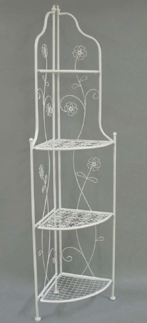 楽天市場】輸入家具 コーナーラック アイアン 木製 アンティーク