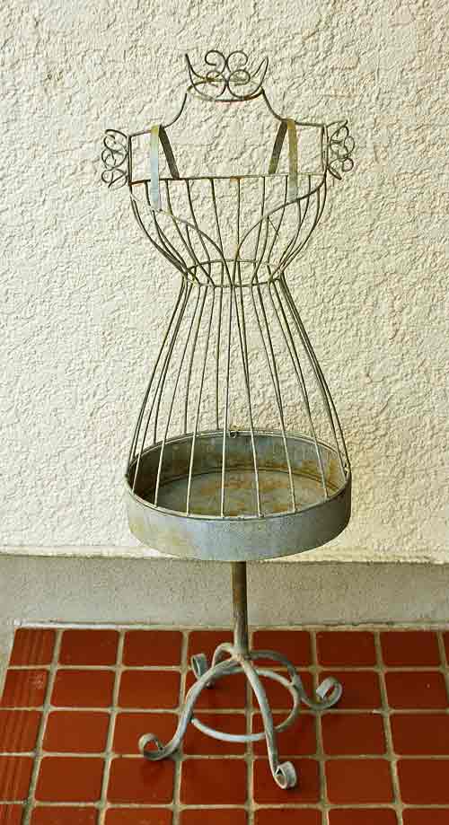 希少old IKEA オールド イケア アイアン マネキン トルソー オブジェ