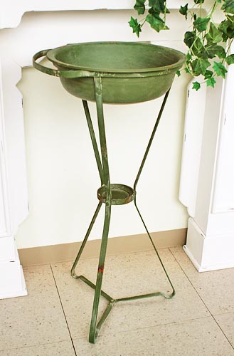 インポート調度品 エバー 緑であること ベイスン 御花軍事基地 コベントガーデン CoventGarden プランター 軍事基地 シャビーシック アンティーク ガーデニング VI-47