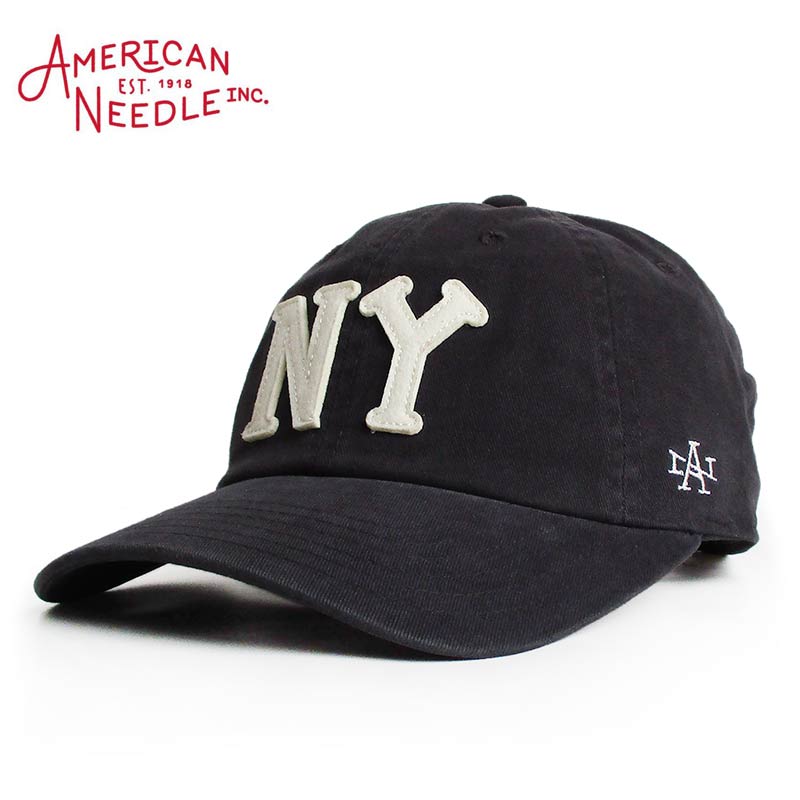 American Needle ストライプ ベースボールキャップ AMERICAN NEEDLE（アメリカンニードル）ベースボールキャップ Negro