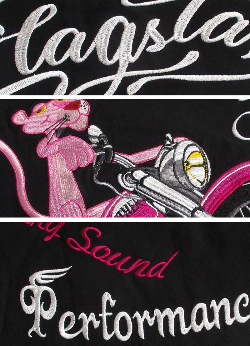 送料無料 楽天市場 ピンクパンサー Pink Panther メンズ 半袖tシャツ Flagstaff フラッグスタッフ キャラクター アメカジ レディース 刺繍 送料無料 Ll Factory 年最新海外 Imca Pk