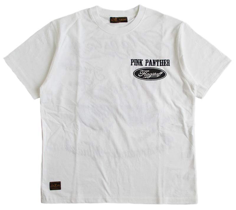 お1人様1点限り ピンクパンサー Pink Panther メンズ 半袖tシャツ Flagstaff フラッグスタッフ キャラクター アメカジ レディース 刺繍 独創的 Www Balloonylandkw Com