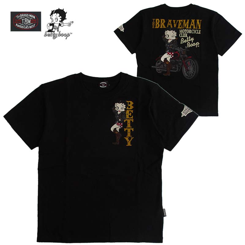 楽天市場】ベティーブープ Betty Boop 半袖Tシャツ FLAGSTAFF フラッグ