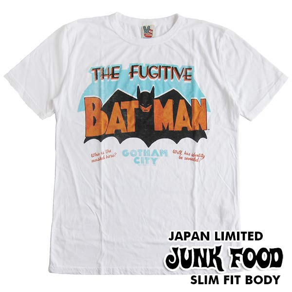 ジャンクフード/JUNK FOOD 半袖Ｔシャツ BATMAN/バットマン ヒーロー