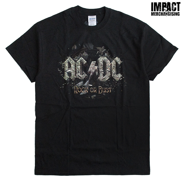 【楽天市場】AC/DC メンズ半袖Tシャツ ロックTシャツ バンドTシャツ Impact Merchandising/インパクト