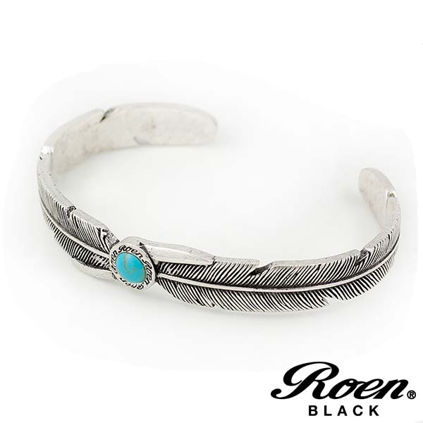 Roen シルバーバングル 2個セットブレスレット ロック ロエン Roen SILVER BANGLE （SILVER） -ファッション通販