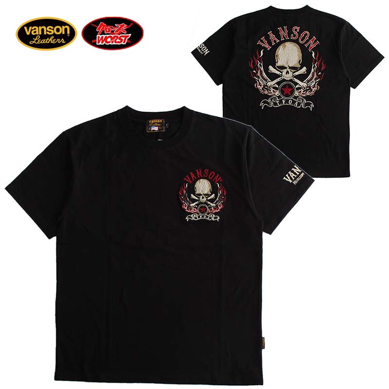 楽天市場】VANSON バンソン × クローズ × WORST T.F.O.A デスラビット