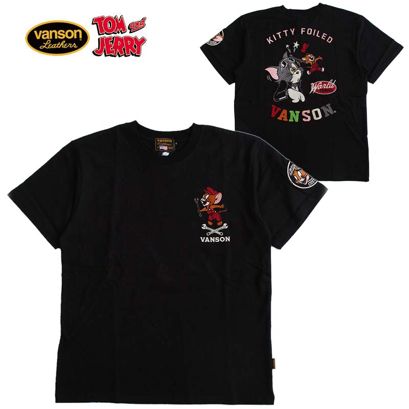 楽天市場】VANSON/バンソン トムとジェリー コラボ メンズ 天竺半袖T