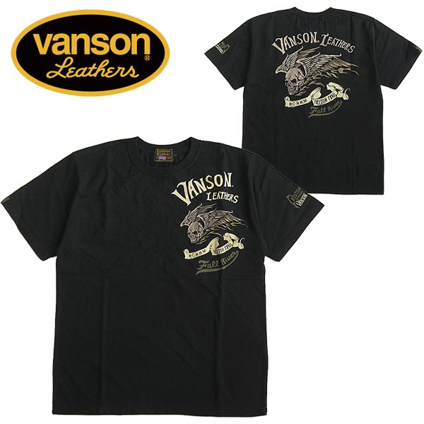 VANSON バンソン メンズ 天竺半袖Tシャツ スカル 刺繍 送料無料 楽天市場】VANSON/バンソン メンズ天竺半袖Tシャツ スカル/刺繍 送料