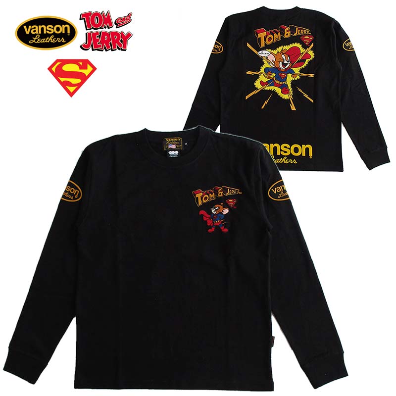 楽天市場】VANSON/バンソン トムとジェリー コラボ 長袖Tシャツ（ロンT