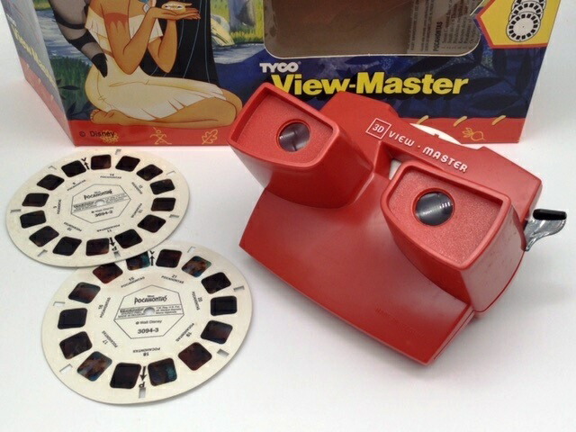 送料無料　ディズニー　ポカホンタス　3D ビューマスター　ギフトセット　デッドストック　未使用 新品 　レトロ　レア　希少　TYCO社製 Pocahontas ViewMaster画像