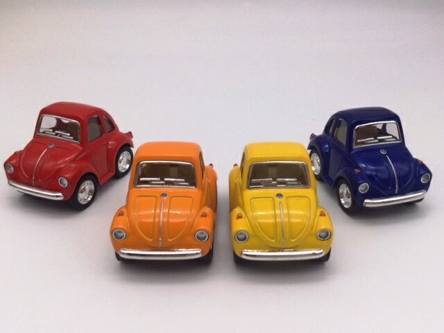 Vanguards VW スプリットスクリーン ビートル ドイツ消防車 ミニカー ポリスカー＆ファイヤーファイター ダイキャストミニカー 2P