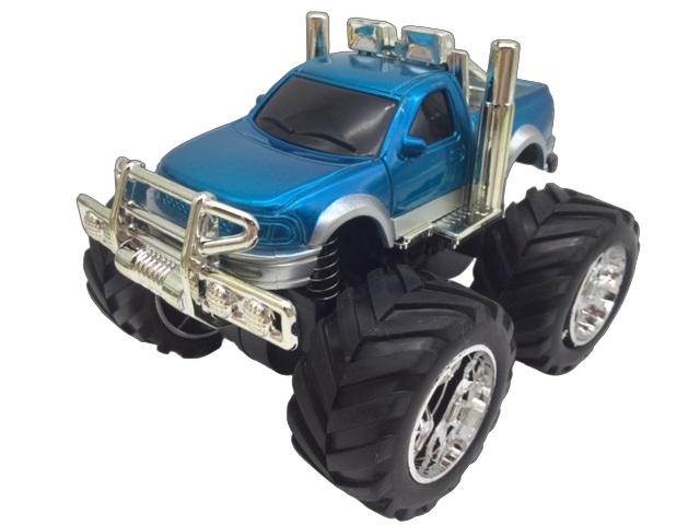 楽天市場】ミニカー モンスタートラック ビッグフット 青 アメリカン