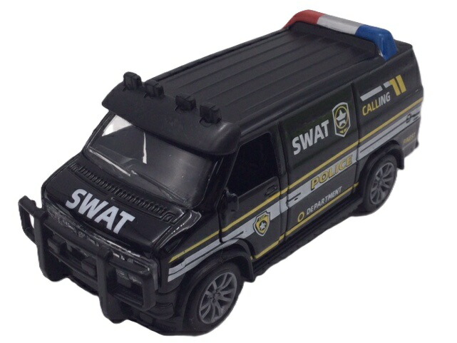 楽天市場】ミニカー 1/43 SWAT トラック パトカー GRUMMAN