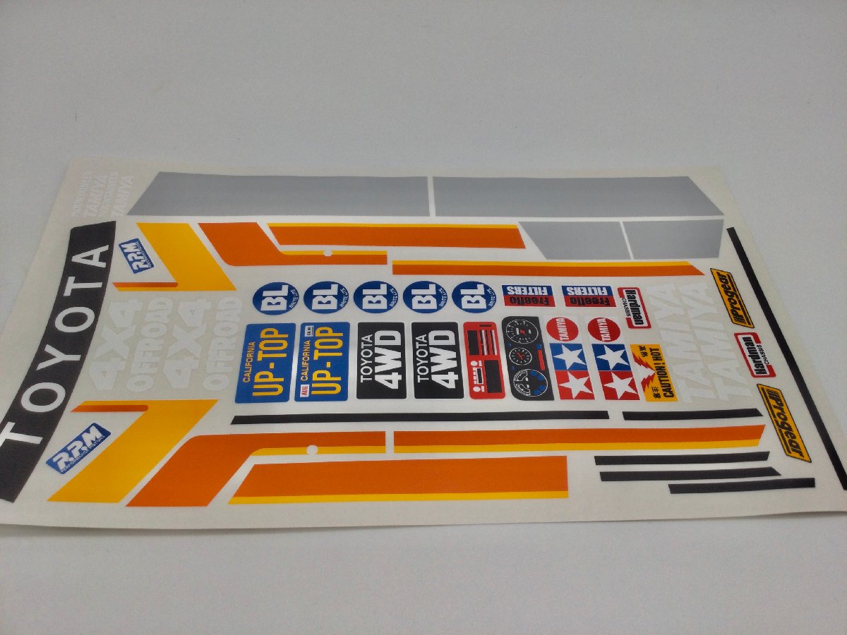 タミヤ 1/10 クラッドバスター デカール ステッカー 未使用 楽天市場】送料無料 1/10 クラッドバスター 旧タイプ ビニール