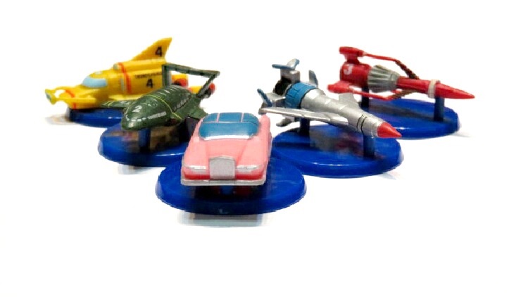 BANDAI - 美品　バンダイ　サンダーバード　国際救助隊セット ソフビ　フィギュア BANDAI - 美品 バンダイ サンダーバード 国際救助隊セット