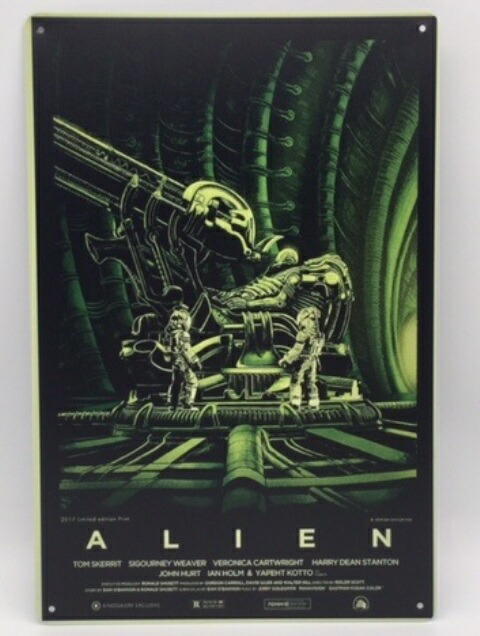 『エイリアン』　特大ポスター（海外版） Amazon.co.jp: 映画ポスター エイリアン Alien 24×36inc (61