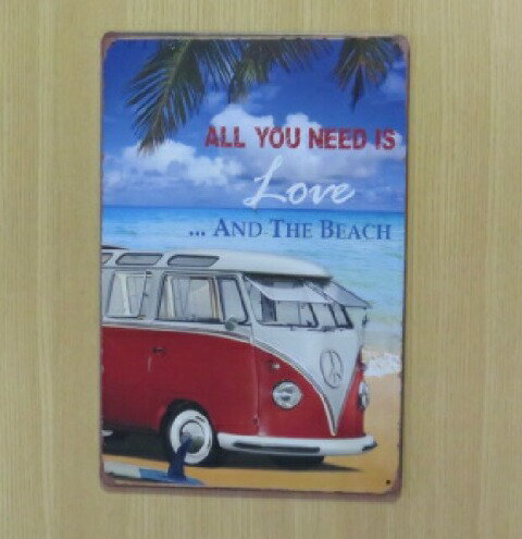 楽天市場】送料無料 クラシック ビートル サーフボード 緑 金属製