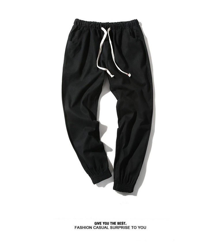 100 percent cotton joggers