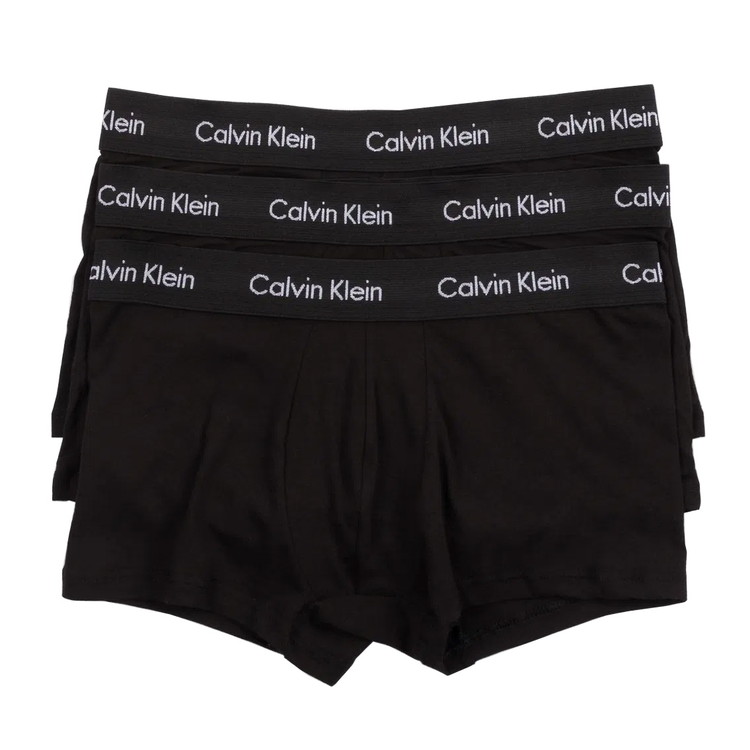 カルバンクライン：COTTON STRETCH ボクサーパンツ 3PK (ブラック)[ボクサーパンツ/ 男性下着/ メンズインナー/人気ブランド/おすすめギフト/誕生日プレゼント/メンズファッション]