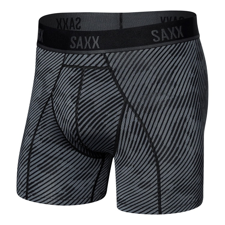 サックス：KINETIC LIGHT-COMPRESSION MESH ボクサーブリーフ (オプティック・カモ／ブラック)[ボクサーパンツ/ 男性下着/ メンズインナー/人気ブランド/おすすめギフト/誕生日プレゼント/メンズファッション]