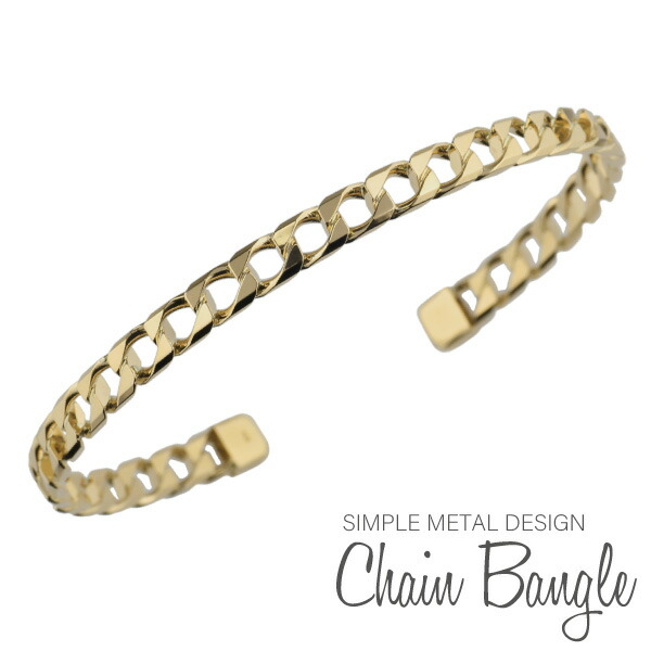 終了間近10 Off 喜平チェーン Mサイズ おしゃれ バングル シンプル 18金 ブレスレット K18 レディース メンズ 人気