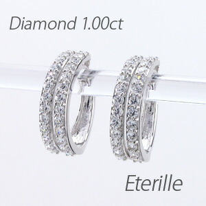 k18WG ダイヤモンド　フープピアス　大振り　２.34カラット 楽天市場】K18YG【0.5ct】ダイヤモンド オーバル フープピアス