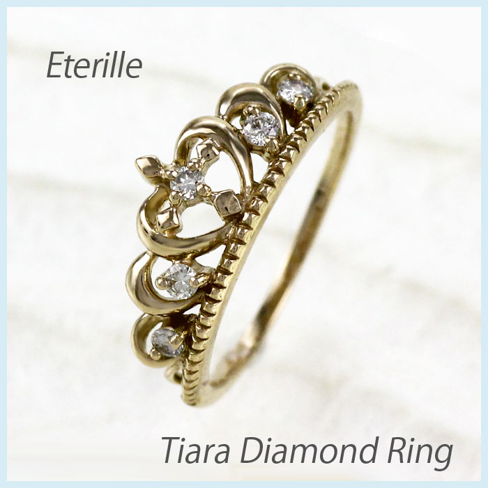 10 Off ピンキーリング ダイアモンドモンド ダイヤ K18 18k レディース 指輪 懐 ティアラ 帯状髪飾り 王冠 ファランジ 重ねづけ 壊れ易い 18用脚 ゴールド Ritzattorneys Com