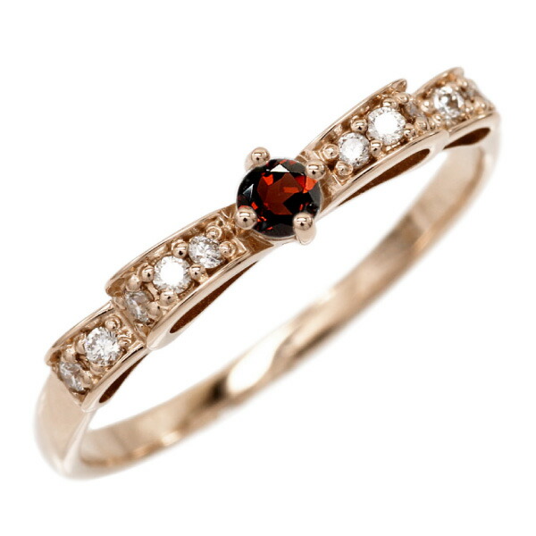 ポイント10倍 10 4 00 K10 ゴールド ガーネット 1月誕生石 リボンリング K10ゴールド ギフト 誕生日 プレゼント 自分ご褒美 K10wg K10yg K10pg Lojascarrossel Com Br