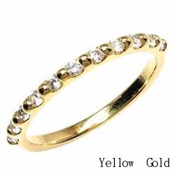 【P10倍 お買い物マラソン】 エタニティリング レディース 18k k18ゴールド ダイヤ 0.2ct k18YG 天然ダイヤモンド ギフト 結婚記念 誕生日 鑑定書 k18イエローゴールド プレゼント 指輪 刻印 結婚指輪 ボーナスセール|luire