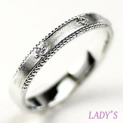 【P10倍 お買い物マラソン】プラチナ900 ダイヤリング レディース 結婚指輪 天然ダイヤモンド 結婚記念 ギフト 鑑別書 誕生日 プレゼント 指輪 刻印 母の日