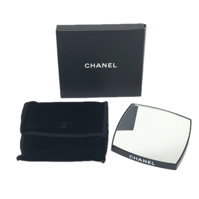 ノベルティ 非売品 新品 CHANEL 手鏡 黒 CHANEL - CHANEL / シャネル ◇ミラー 手鏡 2WAY ノベルティ