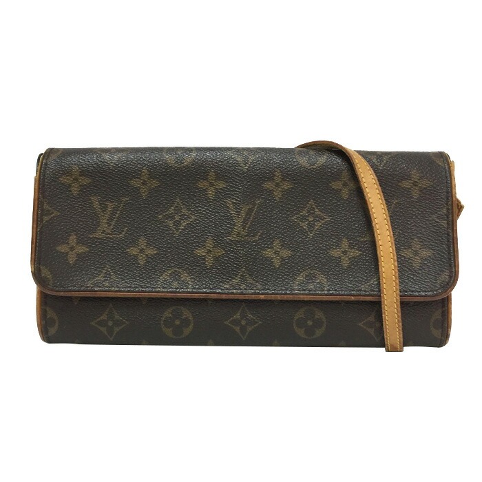 【良品】ルイヴィトン モノグラム 総柄 ポシェットツインGM M51825 ルイ・ヴィトン(LOUIS VUITTON)ルイ・ヴィトン ポシェットツイン