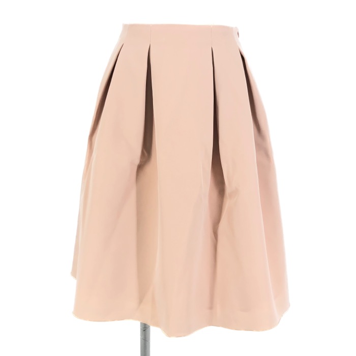 FOXEY NEW YORK フォクシー SKIRT MILANESE スカート 41171 ピンクベージュ サイズ38(S相当)【中古】レディース