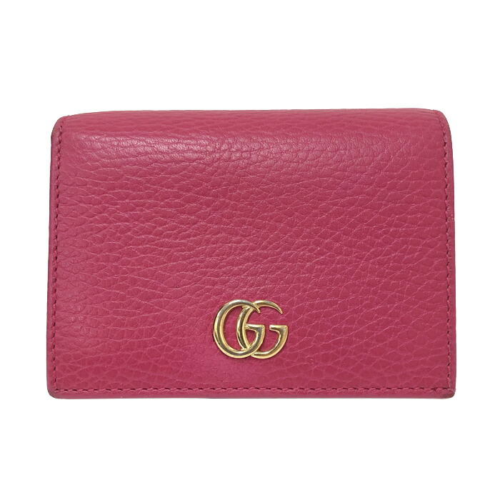 グッチ GGスプリーム チェリー コンパクト財布 ピンク 楽天市場】GUCCI グッチ チェリー 二つ折りコンパクト財布