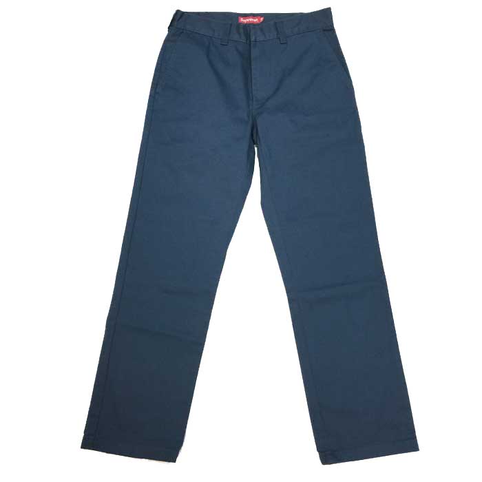 美品 Supreme シュプリーム ネイビー ワークパンツ Supreme（シュプリーム） 23SS Work Pant Navy Plaid チェック柄ワーク