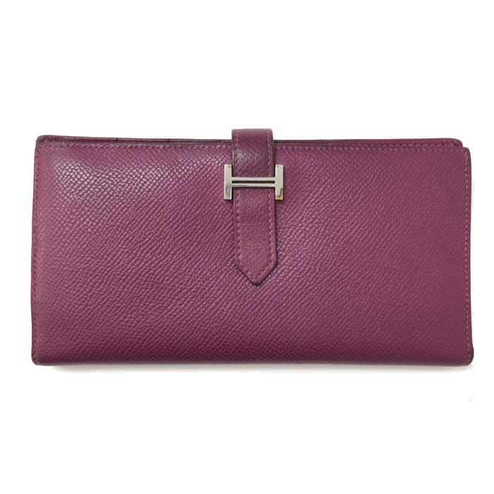 楽天市場】エルメス HERMES ベアン スフレ 長財布 ヴォー