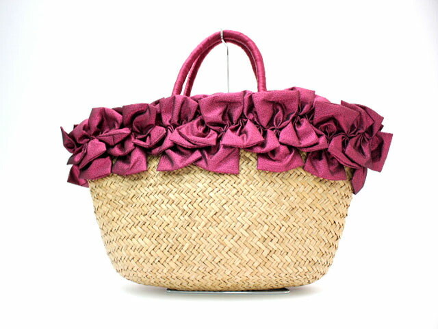 楽天市場】【ソノタ】 ラドロー 21SS フレア ストロー バスケット かご