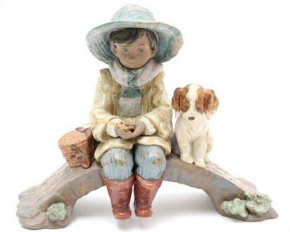 楽天市場】リヤドロ 水汲みの少女 グレス ブルー 01012331 LLADRO