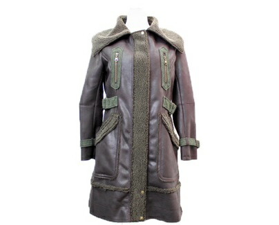 楽天市場】OHGA エコムートンコート ベージュ M '22年 新品同様