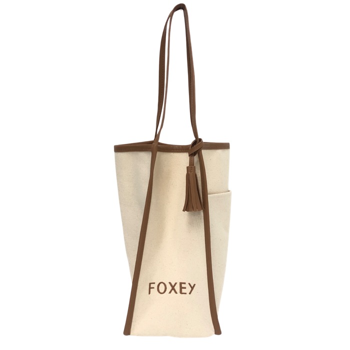 楽天市場】FOXEY トートバッグ ”ANYTIME TOTE” 42136 ナチュラル