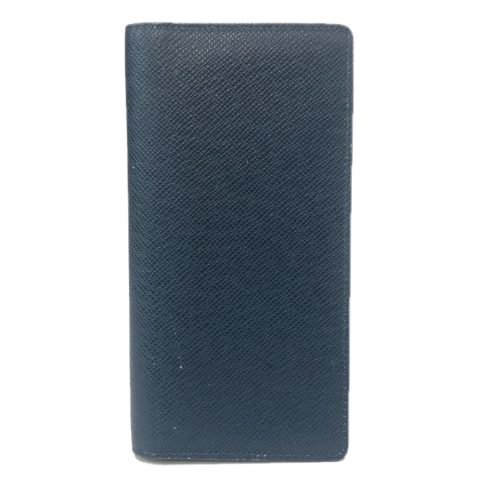 LOUIS VUITTON ルイ・ヴィトン 長銭入れ かしら文字入り口・入口 ポルトフォイユ ロン M33404 紙入れ 引き分けガ オセアン【中古】 メンズ
