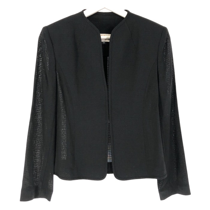 美品⭐︎Chloe クロエ　ジャケット　ノーカラージャケット　ウール　シルク 美品⭐︎Chloe クロエ ジャケット ノーカラージャケット ウール