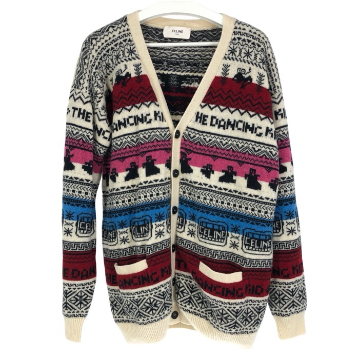 楽天市場】セリーヌ CELINE メンズ トップス カーディガン ロゴ