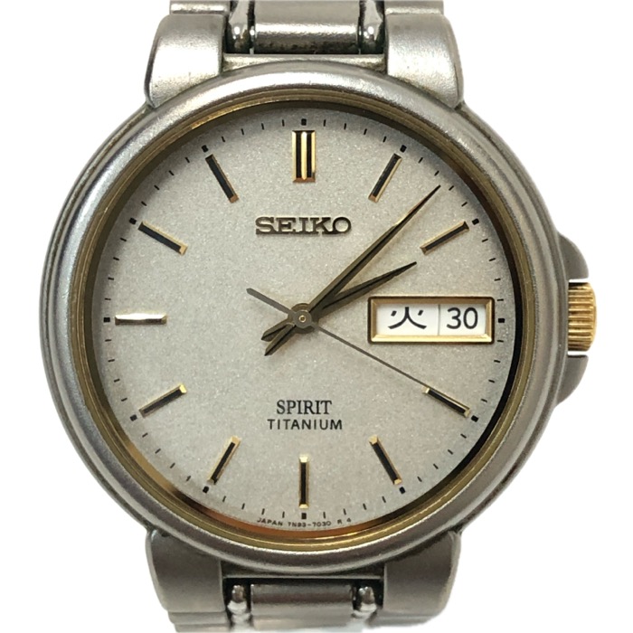 楽天市場】セイコー SEIKO チタニウム TITANIUM メンズ腕時計