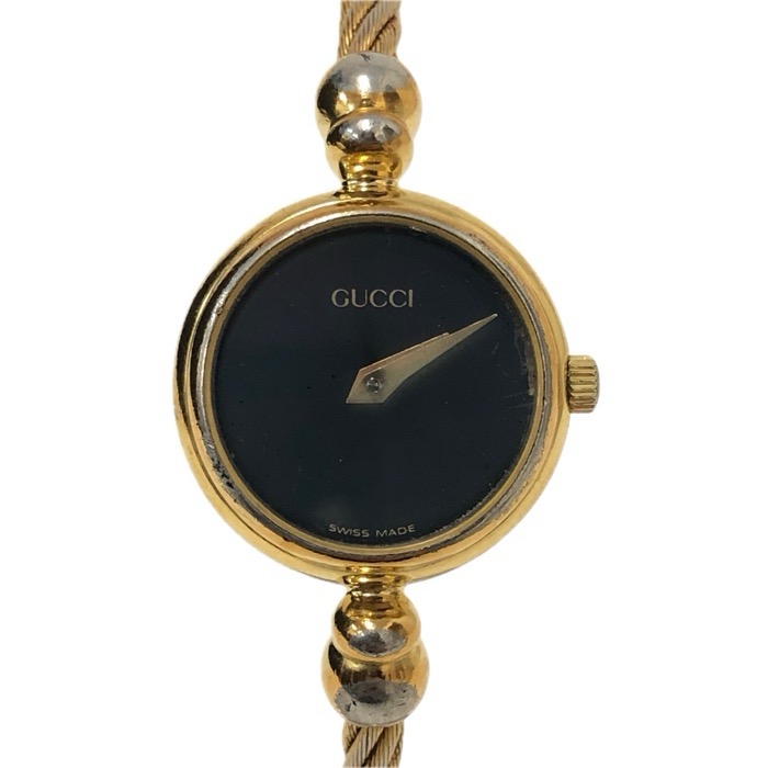 ▲GUCCI 2700.2.L GP/QZ バングルウォッチ ホワイトシェル 楽天市場】【ウォッチ】GUCCI グッチ バングル ウォッチ