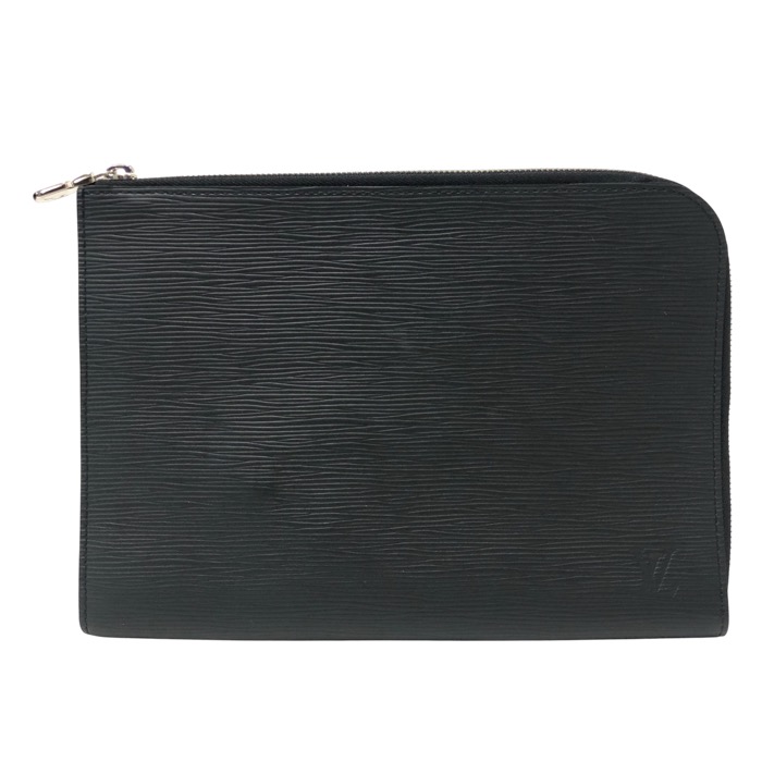 LOUIS VUITTON ルイ・ヴィトン ポシェット ワット秒PM クラッチペダル御徒面子 エピレザー 黒いこと【中古】メンズ