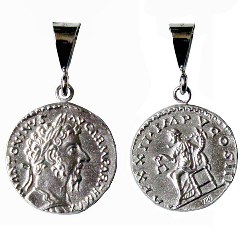 楽天市場】【シルバー925 古代ギリシャ コインペンダント