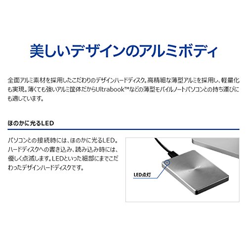 サイン・掲示用品 パネル IOデータ USB 3.0／2.0対応 ポータブル