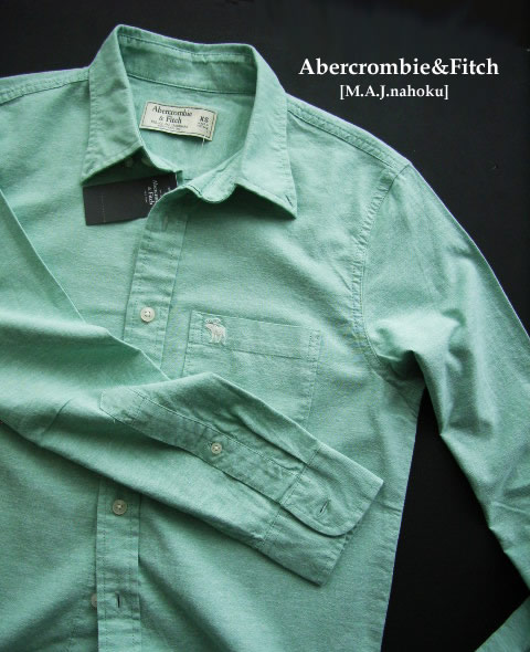 最安値に挑戦 楽天市場 5115新品 アバクロンビー フィッチ Abercrombie Fitch オックスフォードシャツ3109 薄緑 ｘｓ Mens M A J Nahoku 代引不可 Spectreaircraft Com